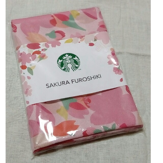 Starbucks Coffee(スターバックスコーヒー)のスターバックス　SAKURA2018FUROSHIKI レディースのファッション小物(バンダナ/スカーフ)の商品写真