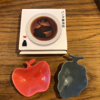 マリメッコ(marimekko)のパンダ醤油  豆皿(食器)