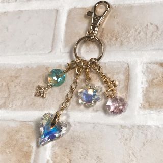 スワロフスキー(SWAROVSKI)のキラキラ♡サンキャッチャーのバックチャーム(バッグチャーム)