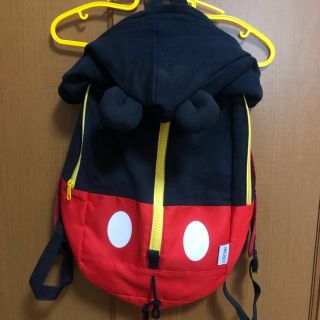 ディズニー(Disney)のkchan様専用ミッキーフード付きリュック！✨(リュック/バックパック)