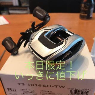 ダイワ(DAIWA)の超美品！ダイワ T3 1016SH-TW メガバス カスタム ytフュージョン(リール)