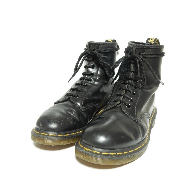 Dr.Martens(ドクターマーチン)の激安！【定価￥25920】ドクターマーチンUK8ブラック8ホール黒 メンズの靴/シューズ(ブーツ)の商品写真