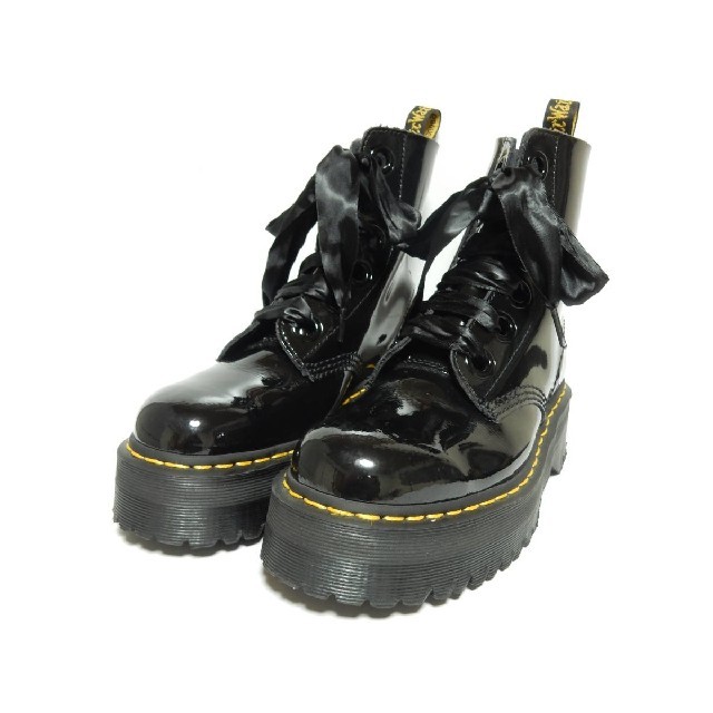 Dr.Martens - ドクターマーチンMOLLYダブルソール6ホールエナメル