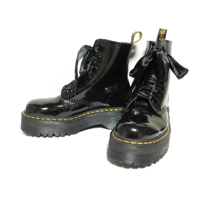 【専用】Dr.Martens MOLLY UK5 黒 厚底 パテント