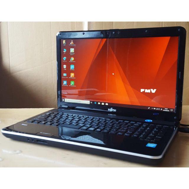 富士通(フジツウ)のWin10 AH30L/B830/4G/320G/DVD/WLAN/カメラ スマホ/家電/カメラのPC/タブレット(ノートPC)の商品写真