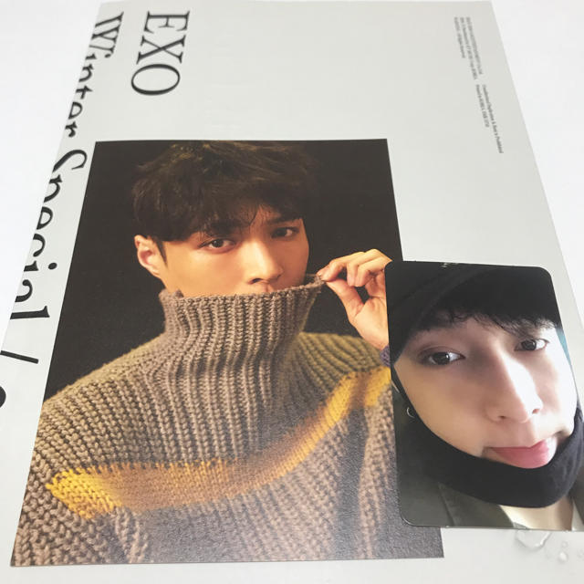 EXO(エクソ)のEXO winter special 2016 レイ ポストカードトレカ付き エンタメ/ホビーのCD(K-POP/アジア)の商品写真