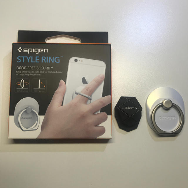 Spigen(シュピゲン)のスマホ バンカーリング spigen（シュピゲン） スマホ/家電/カメラのスマホアクセサリー(その他)の商品写真