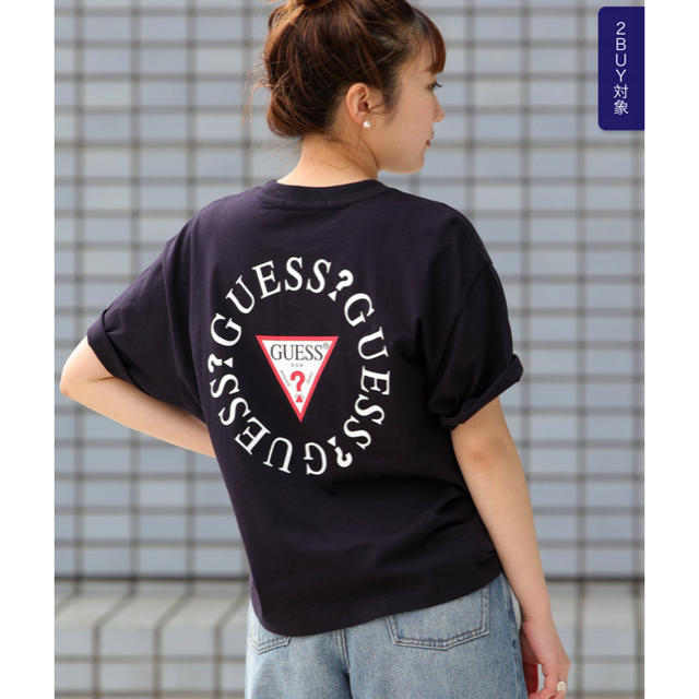 GUESS(ゲス)のguess × freak's store Tシャツ ロゴ レディースのトップス(Tシャツ(半袖/袖なし))の商品写真