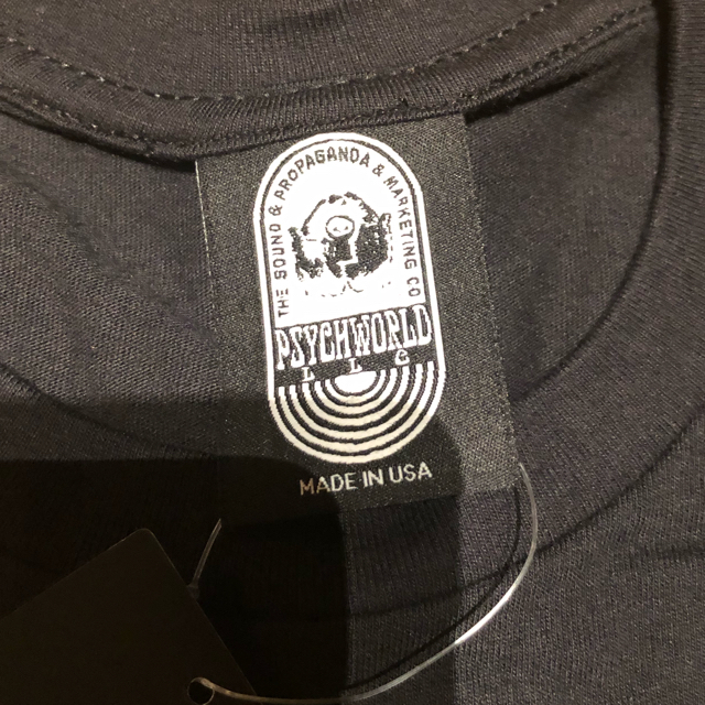 KAPITAL(キャピタル)のPSYCHWORLD Tシャツ 黒 Size L メンズのトップス(Tシャツ/カットソー(半袖/袖なし))の商品写真