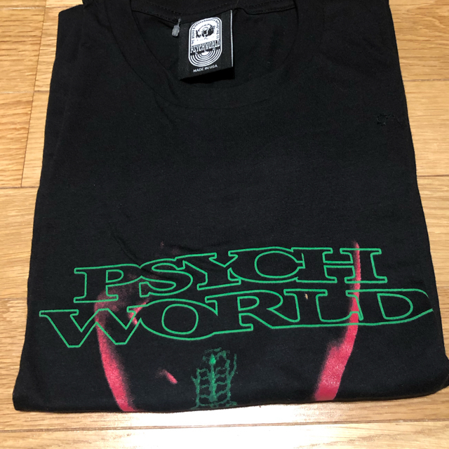 KAPITAL(キャピタル)のPSYCHWORLD Tシャツ 黒 Size L メンズのトップス(Tシャツ/カットソー(半袖/袖なし))の商品写真