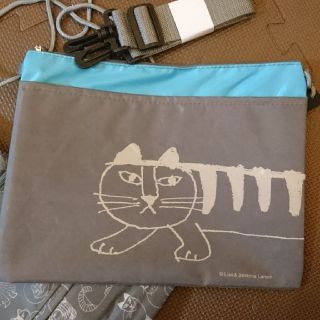 リサラーソン(Lisa Larson)のたかみー様専用 スケッチねこの高機能ボストンバッグ&スケッチマイキーのポーチ(ボストンバッグ)