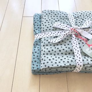 コドモビームス(こども ビームス)のCHANEL❤︎ve様専用②⇨Done by Deer ドット柄おくるみ 2枚(おくるみ/ブランケット)