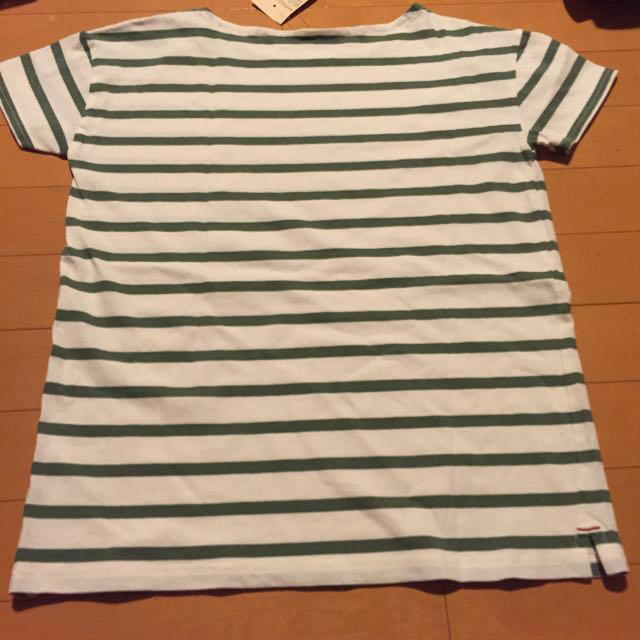MUJI (無印良品)(ムジルシリョウヒン)の無印良品 UVカット ボーダーTシャツ レディースのトップス(Tシャツ(半袖/袖なし))の商品写真