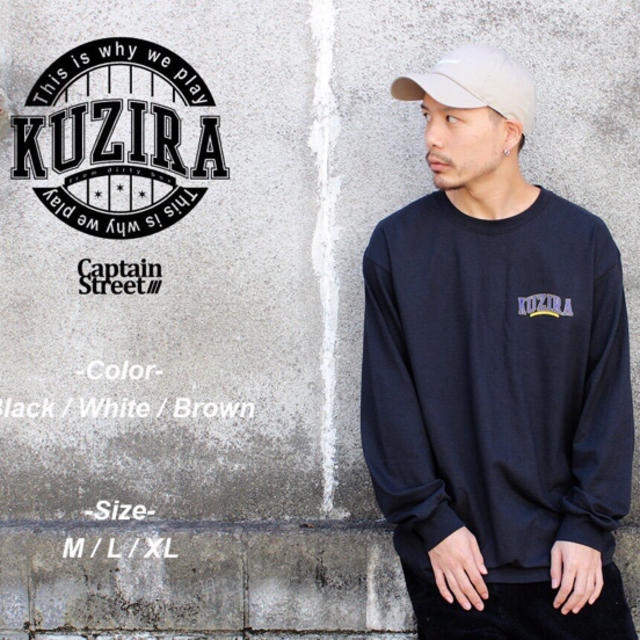[新品]KUZIRA Captain Street ロンT  メンズのトップス(Tシャツ/カットソー(七分/長袖))の商品写真