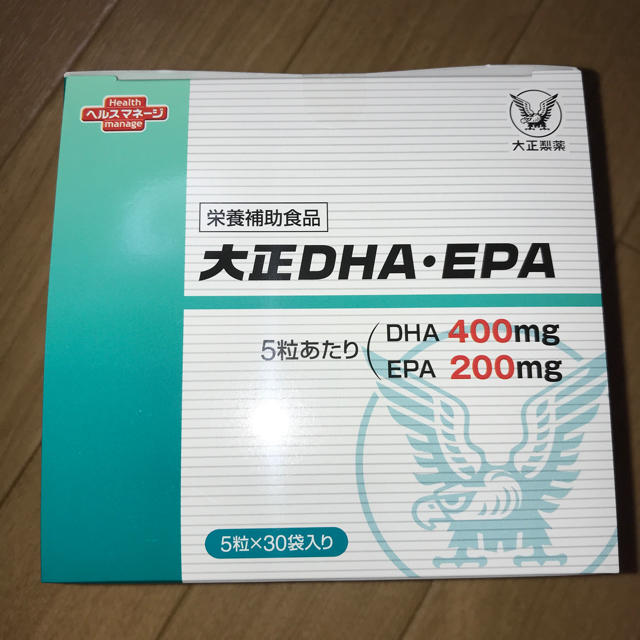 大正製薬(タイショウセイヤク)の大正DHA・EPA 食品/飲料/酒の健康食品(その他)の商品写真
