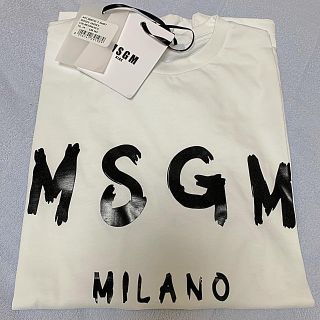 エムエスジイエム(MSGM)の新作 ✨MSGM ロゴプリントTシャツ(Tシャツ(半袖/袖なし))