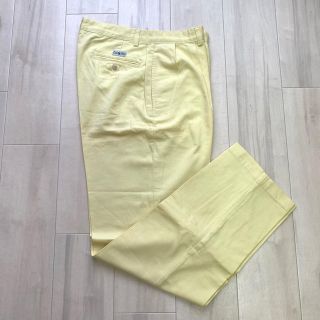 ポロラルフローレン(POLO RALPH LAUREN)の90年代 Ralph Lauren POLO CHINO チノパン イエロー(チノパン)