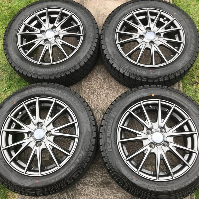 自動車/バイク【美品 バリ山】2016年製 175/65R15 グッドイヤー 4本セット