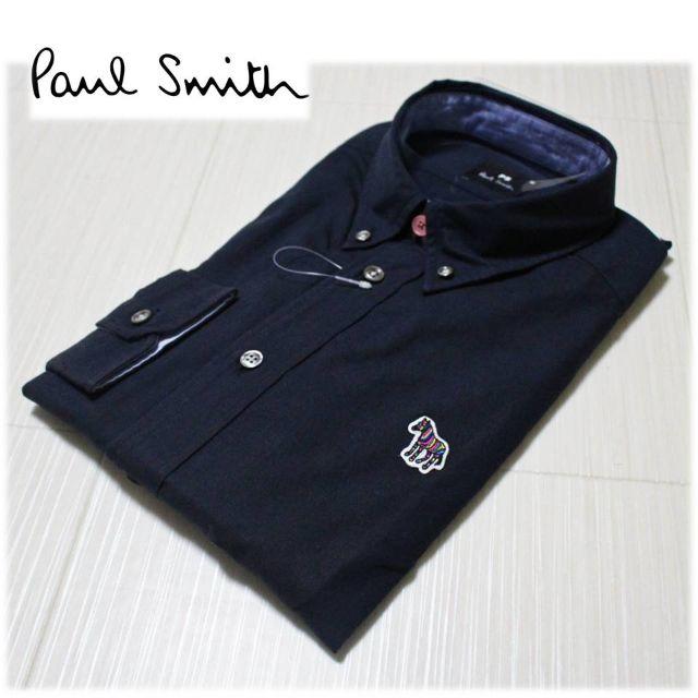 Paul Smith(ポールスミス)の《ポールスミス》新品 ゼブラワンポイントシャツ ボタンダウン Mサイズ メンズのトップス(シャツ)の商品写真