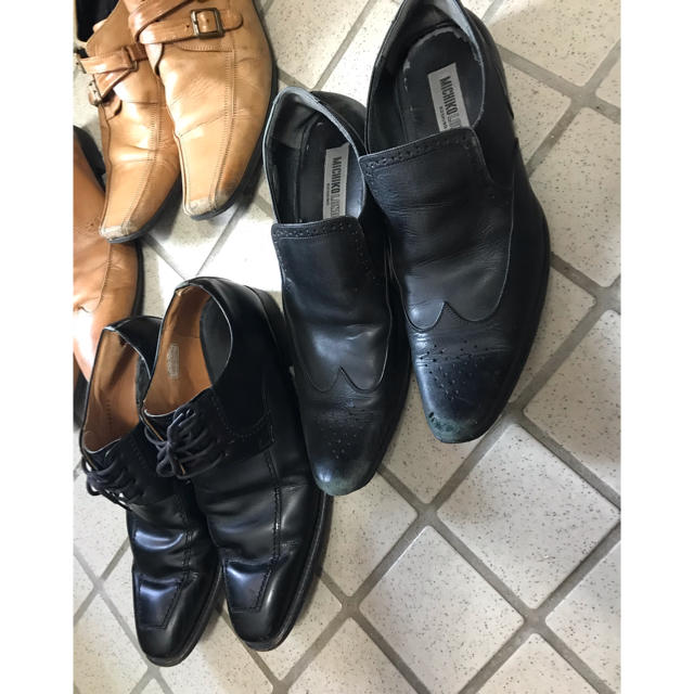 REGAL(リーガル)のUSED 4点セット 革靴 リーガル オリヒカ AOKI ミチコロンドン紳士靴  メンズの靴/シューズ(ドレス/ビジネス)の商品写真
