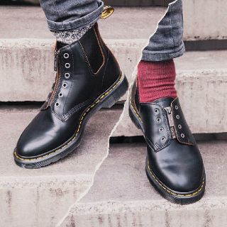 ドクターマーチン(Dr.Martens)のDr.Martens CORE サイドガゼット フロントジップ 限定品 箱付
(ドレス/ビジネス)