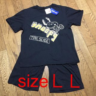 スヌーピー(SNOOPY)の新品＊タグ付き  スヌーピ 上下セット(Tシャツ/カットソー(半袖/袖なし))