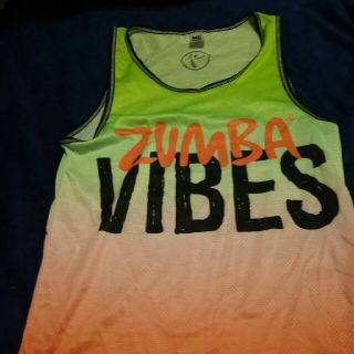 ズンバ(Zumba)のズンバ メッシュタンク 美品 Sサイズ(ダンス/バレエ)