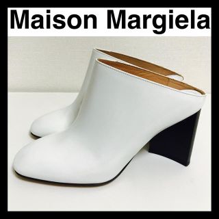 マルタンマルジェラ(Maison Martin Margiela)の️️新品未使用 Maison Margiela サボ ホワイト 35 1/2(スリッポン/モカシン)