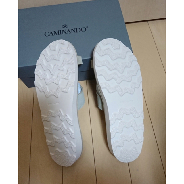 L'Appartement DEUXIEME CLASSE(アパルトモンドゥーズィエムクラス)のカミナンド CAMINANDO BUCKLE SANDAL 38 新品未使用 レディースの靴/シューズ(サンダル)の商品写真