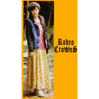 ロデオクラウンズ(RODEO CROWNS)のRODEOCROWNSﾛﾃﾞｵｸﾗｳﾝｽﾞ:レオパードマキシスカート(ロングスカート)