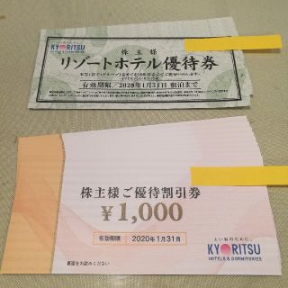 トールKS03様専用　共立メンテナンス 優待割引券9000円分他 ドーミーイン(宿泊券)