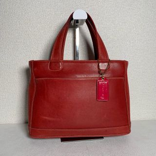 コーチ(COACH)のCOACH コーチ ハンドバッグ オールドコーチ レッド 596(ハンドバッグ)