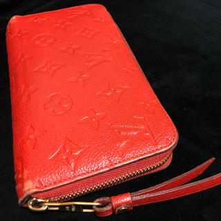 ルイヴィトン(LOUIS VUITTON)のルイヴィトン 財布 アンプラント 赤(財布)