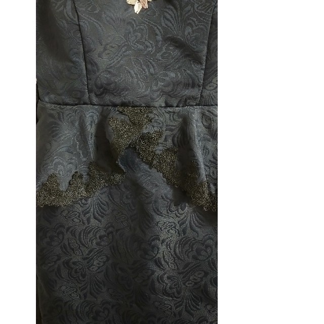 dazzy store(デイジーストア)のゆリ.さん 専用 ネイビー ドレス L レディースのフォーマル/ドレス(ミディアムドレス)の商品写真