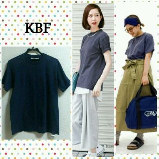 ケービーエフ(KBF)の試着のみ 今期 加工big tee(Tシャツ(半袖/袖なし))