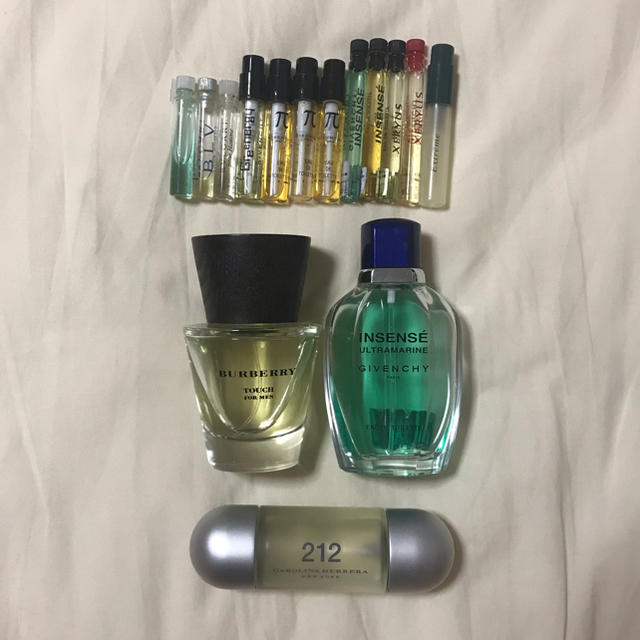 GIVENCHY - メンズ 香水 3点セット + 試供品