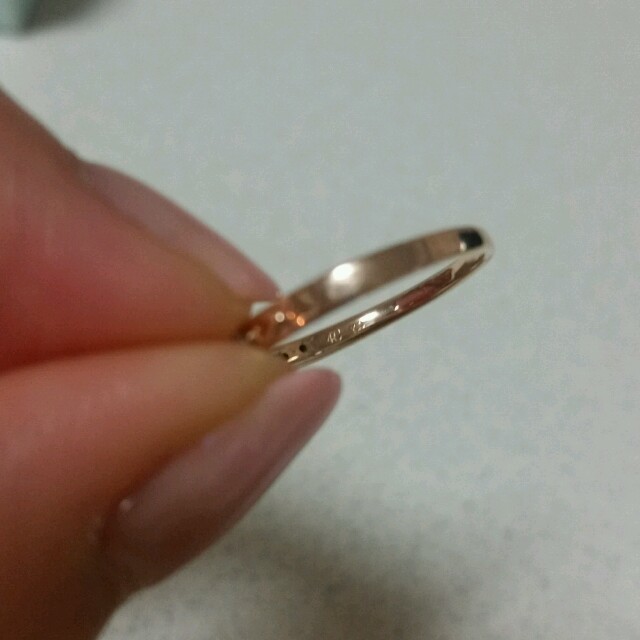 4℃(ヨンドシー)の4℃ピンクゴールドリング レディースのアクセサリー(リング(指輪))の商品写真