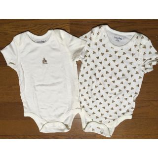 ベビーギャップ(babyGAP)のbaby GAPのロンパースとレギンスの3点セットです。(ロンパース)