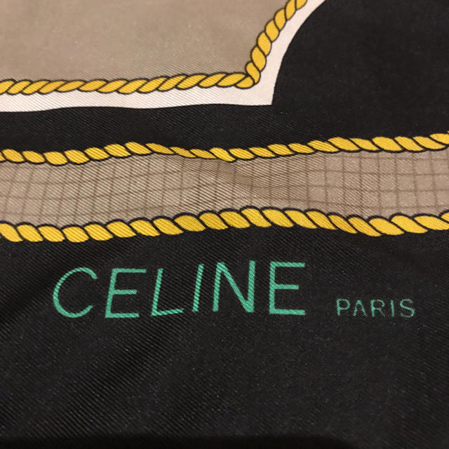 celine(セリーヌ)のセリーヌ大判スカーフ レディースのファッション小物(バンダナ/スカーフ)の商品写真