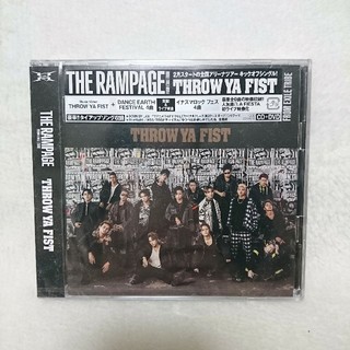 ザランページ(THE RAMPAGE)のTHROW YA FIST CD＋DVD ライブ映像付き(ポップス/ロック(邦楽))