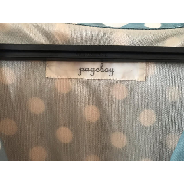 PAGEBOY(ページボーイ)のK/K/N様専用【新品・タグなし】PAGE BOYドット柄ワンピース レディースのワンピース(ひざ丈ワンピース)の商品写真