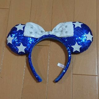 ディズニー(Disney)のDisney ディズニー カチューシャ ミニー スパンコール(カチューシャ)