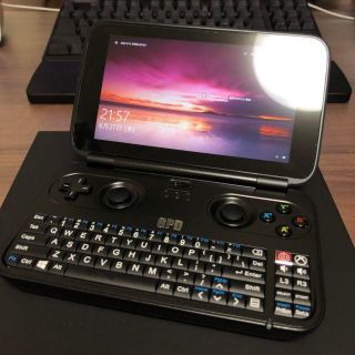 【美品】GPD WIN 後期生産アルミシェル版 Atom x7-8750(ノートPC)