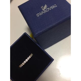 スワロフスキー(SWAROVSKI)のスワロフスキーSwarovski 指輪リング 新品 正規直営店 証明書(リング(指輪))