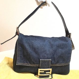 フェンディ(FENDI)のフェンディ　デニム　バケット(ショルダーバッグ)