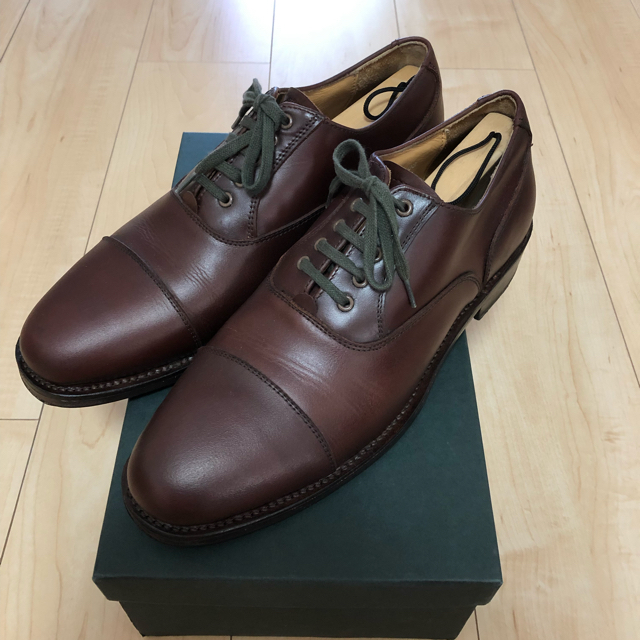 Paraboot(パラブーツ)の【最終値下げ】極美品 オアグローリー レザーシューズ メンズの靴/シューズ(ドレス/ビジネス)の商品写真