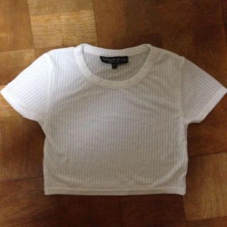 トップショップ(TOPSHOP)のショート丈トップス(Tシャツ(半袖/袖なし))