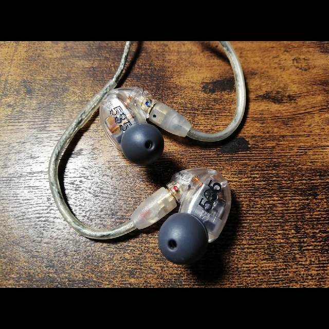 SHURE se535 クリア 美品