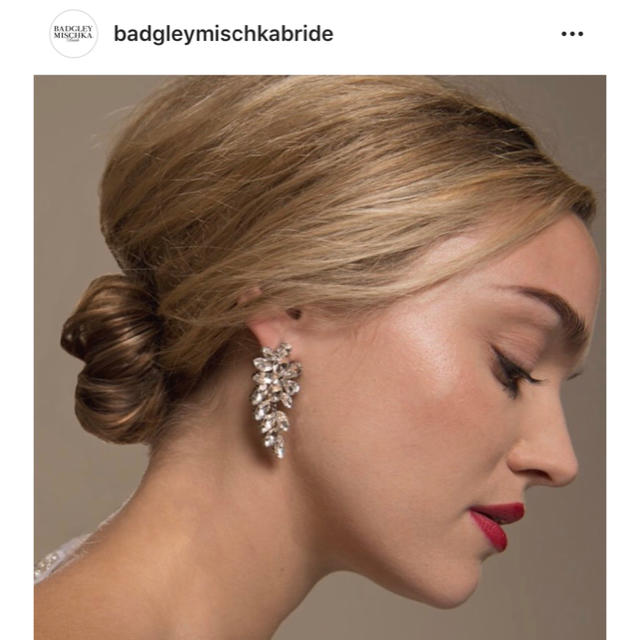 Badgley Mischka  新品未使用 ピアスエリザベスバウアー