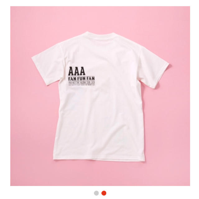 AAA(トリプルエー)のAAA FANFANFAN Tシャツ エンタメ/ホビーのタレントグッズ(アイドルグッズ)の商品写真